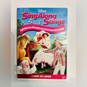 Disney Sing Along Songs I Love To Laugh DVD